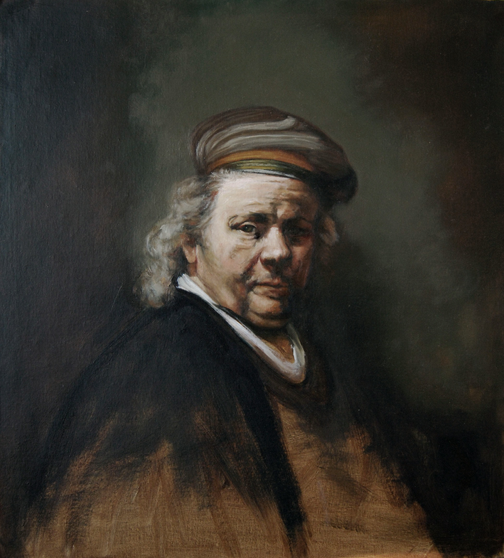  伦勃朗·梵·莱茵 Rembrandt van Rijn——  自画像13
